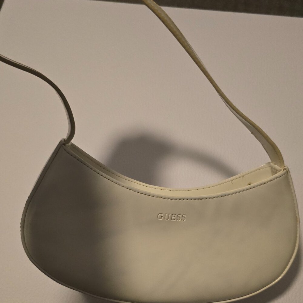 White GUESS Handbag